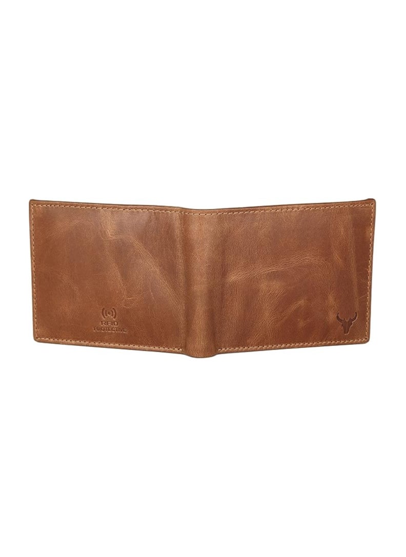 Napa Hide - NAPA HIDE Men Leather wallet for Men Travel Accessory- Bi-Fold Wallet - Image 1