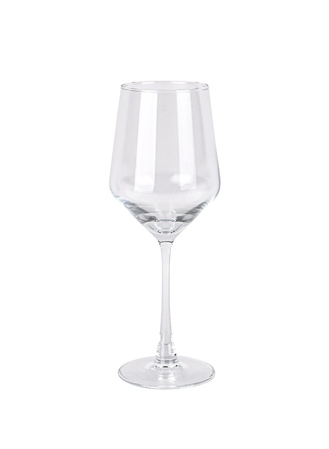 Ollieroo Wine Glasses Set of 6, 400ml Wine Glass with Stem, Perfect for Home, Restaurant, Dishwasher Safe, Lead-free, Clear, Durable Glassware - Image 5