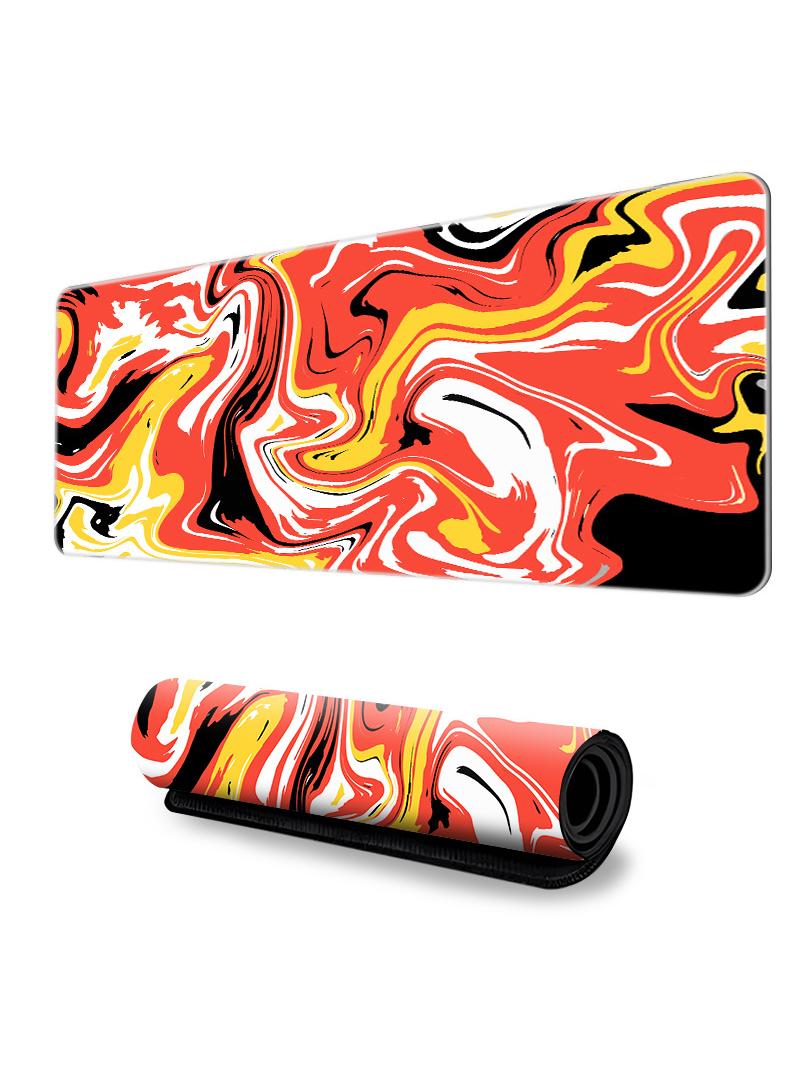 Large Gaming Mouse Pad,Anti-Skid Mousepad Large Keyboard Mouse Pad Desk Mat with Stitched Edges