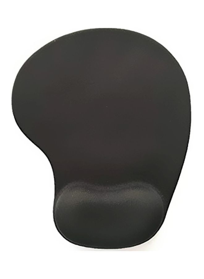 NIBEMINENT Non-Slip Wrist Mouse Pad Black - Image 1