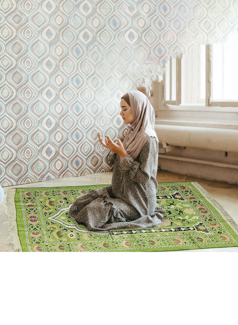 Aramu Portable Prayer Mat Bag Set with Elegant Design Bags for Kids Men Women - Image 2