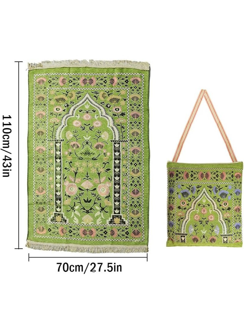 Aramu Portable Prayer Mat Bag Set with Elegant Design Bags for Kids Men Women - Image 3