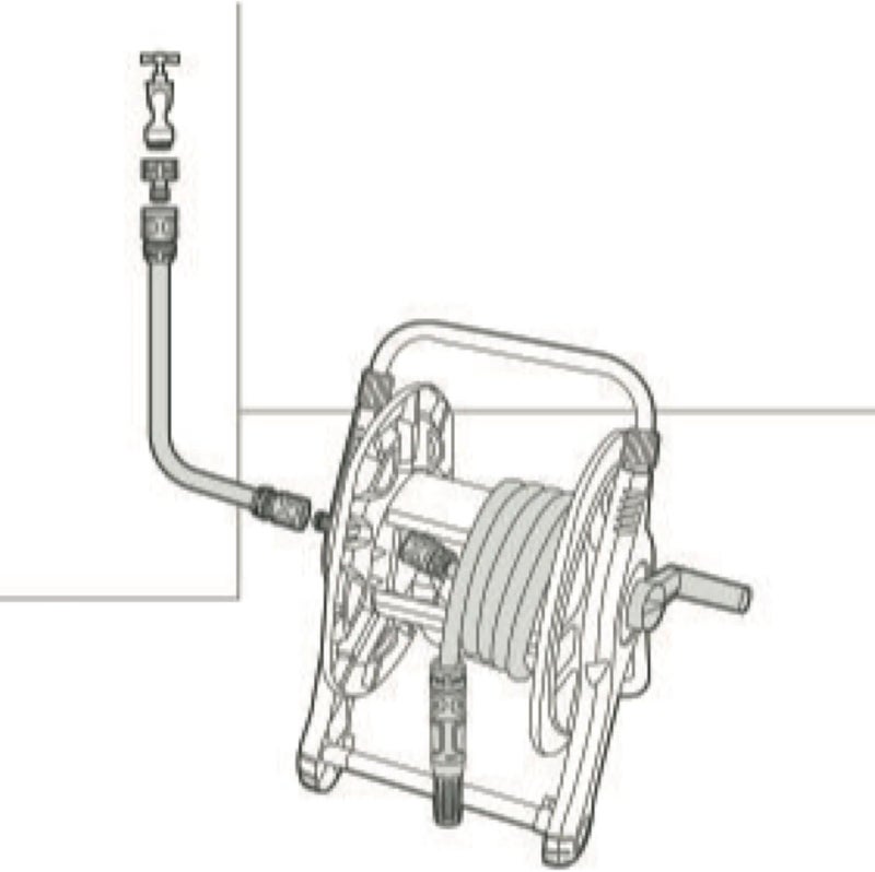 Gardena Hose Reel Set - Image 3