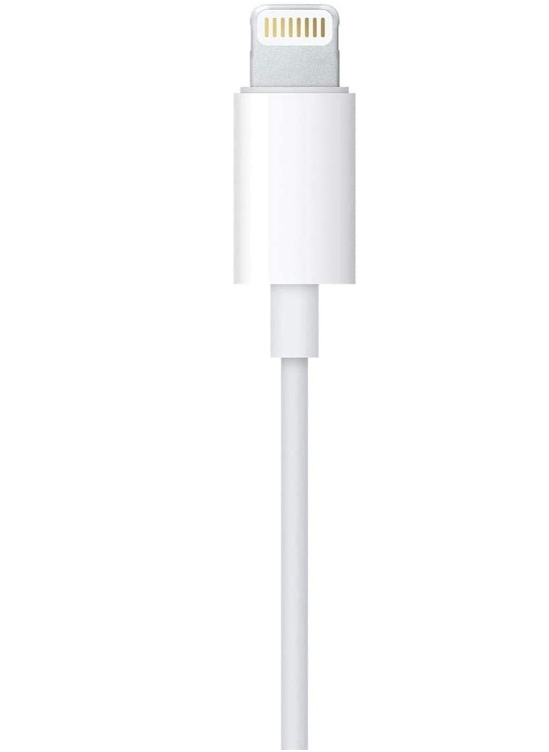 ELTRAZONE High Quality Sound Immersive Earphone, 3.5mm Plug 1.2m wire in-Ear Design with Microphone (White)  - Image 5
