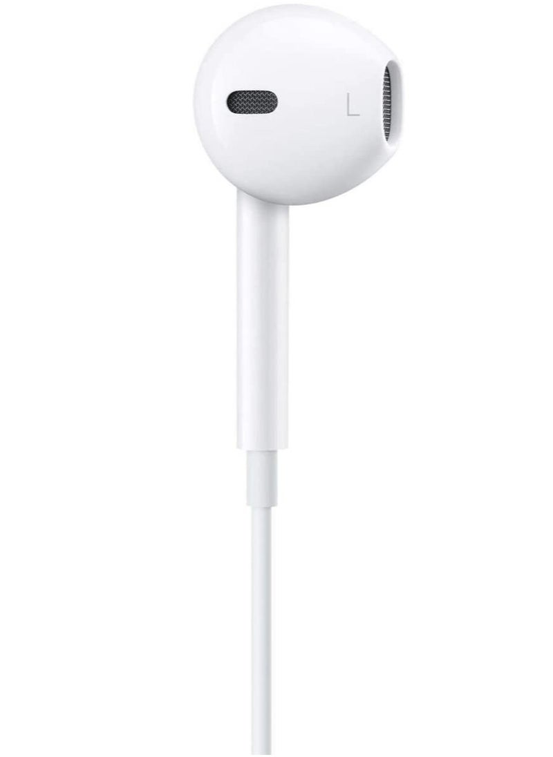 ELTRAZONE High Quality Sound Immersive Earphone, 3.5mm Plug 1.2m wire in-Ear Design with Microphone (White)  - Image 3