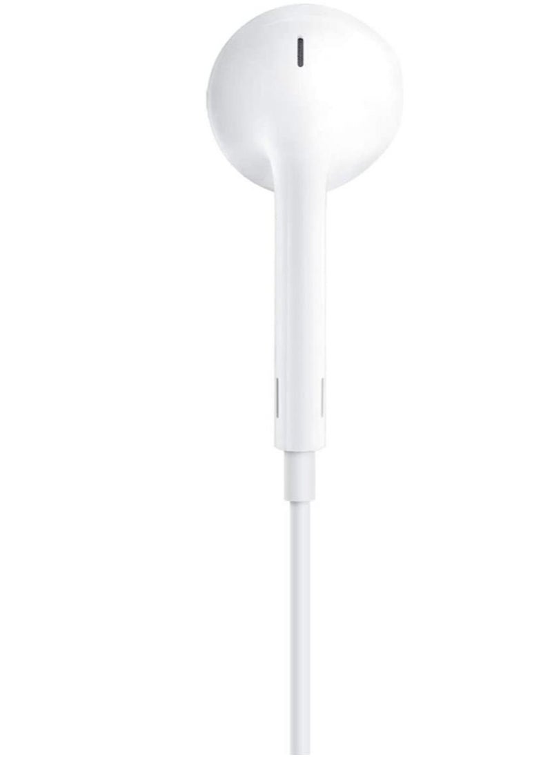 ELTRAZONE High Quality Sound Immersive Earphone, 3.5mm Plug 1.2m wire in-Ear Design with Microphone (White)  - Image 4