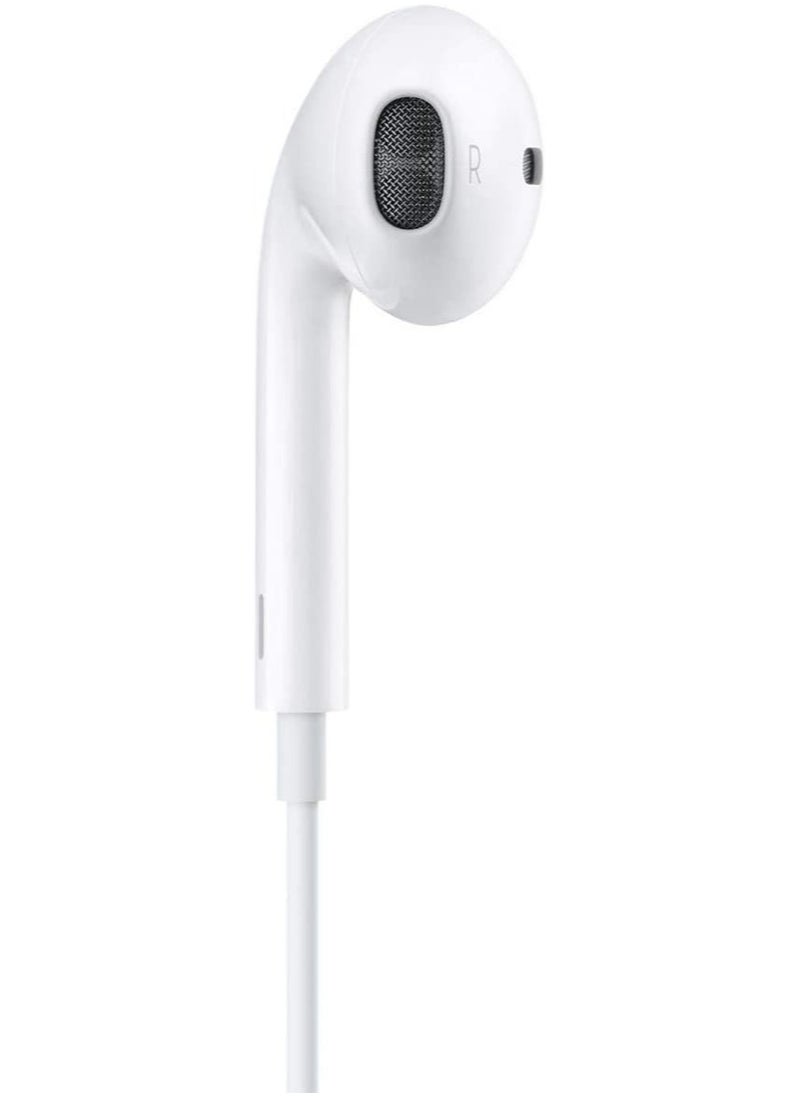 ELTRAZONE High Quality Sound Immersive Earphone, 3.5mm Plug 1.2m wire in-Ear Design with Microphone (White)  - Image 2