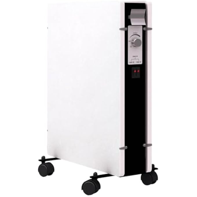 MAZDA RADIATEUR MOBILE A A INERTIE PIERRE MIRIDA 2000W SABLE BLANC - Image 1