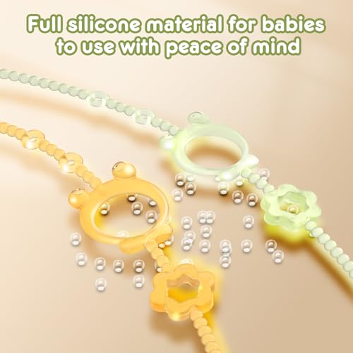 sopkdey Silicone Pacifier Clip,High Chair,Stroller Accessories,Cribs,Rocking Chair - Image 4