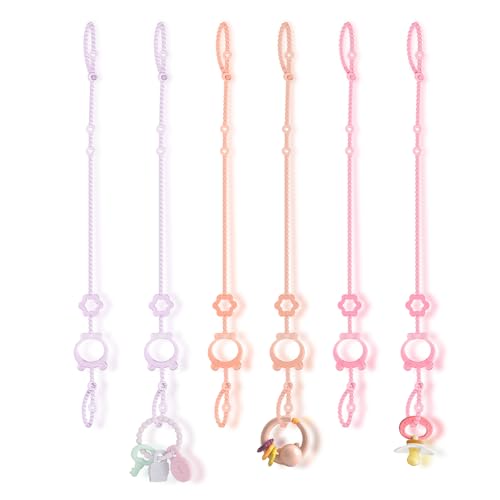 sopkdey Silicone Pacifier Clip,High Chair,Stroller Accessories,Cribs,Rocking Chair - Image 1