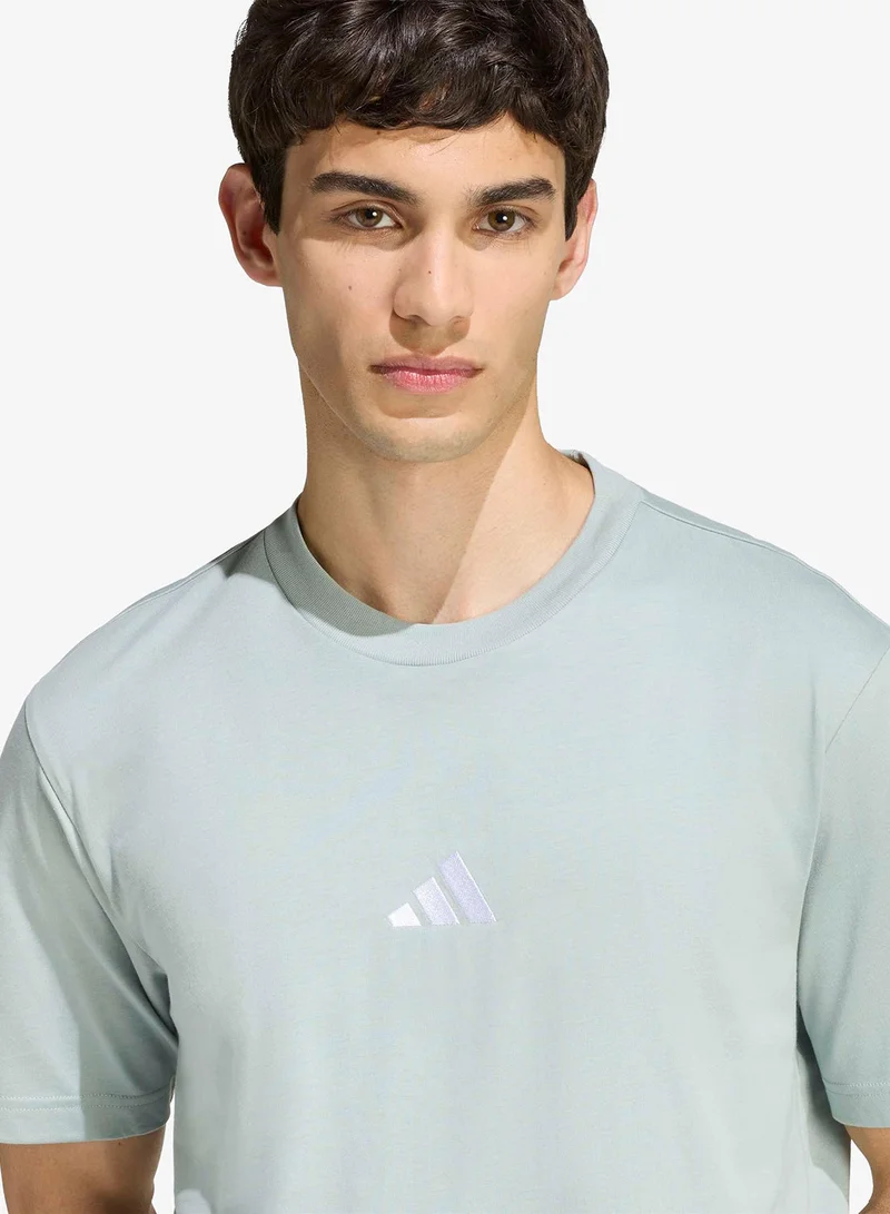 Adidas  Essential Small Logo T-Shirt for Men | Best Price UAE