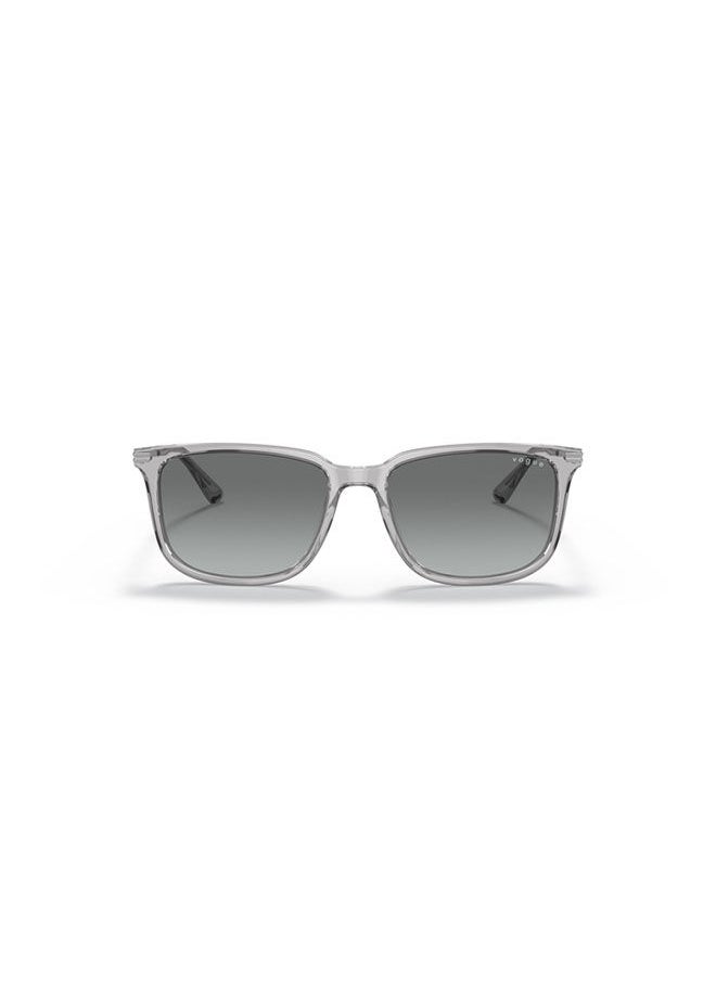 Vogue - Full Rim Rectangular Sunglasses 0VO5437SI 55 282011 - Image 1