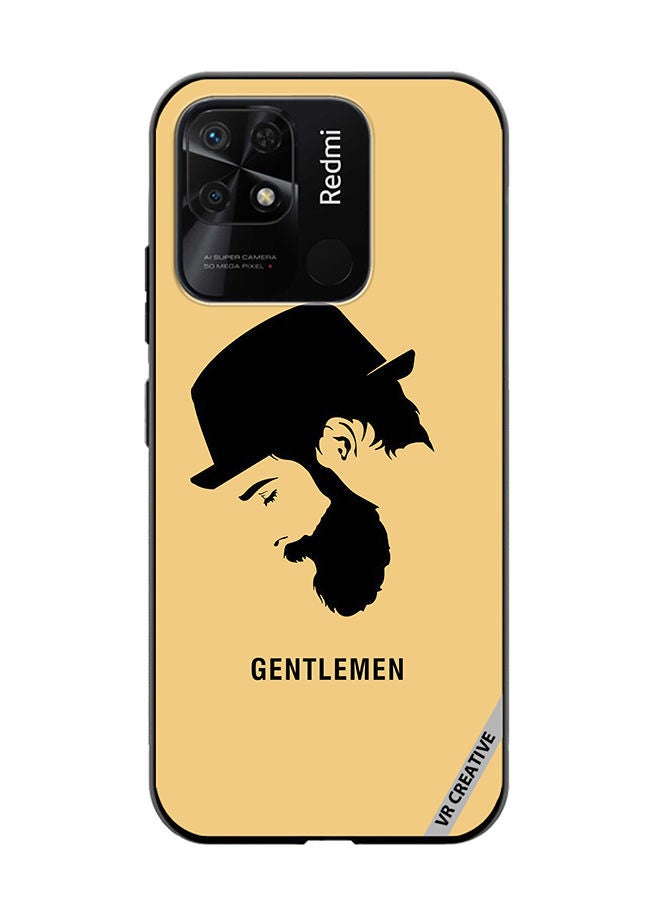 VR CREATIVE Protective Case Cover For Xiaomi Redmi 10C Gentlemen Design Multicolour - Image 1