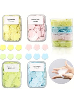 Generic 100PCS Portable Foaming Hand Soap Sheets – Scented, Travel-Friendly & Easy to Use | Disposable Paper Soap for Clean Hands Anywhere 