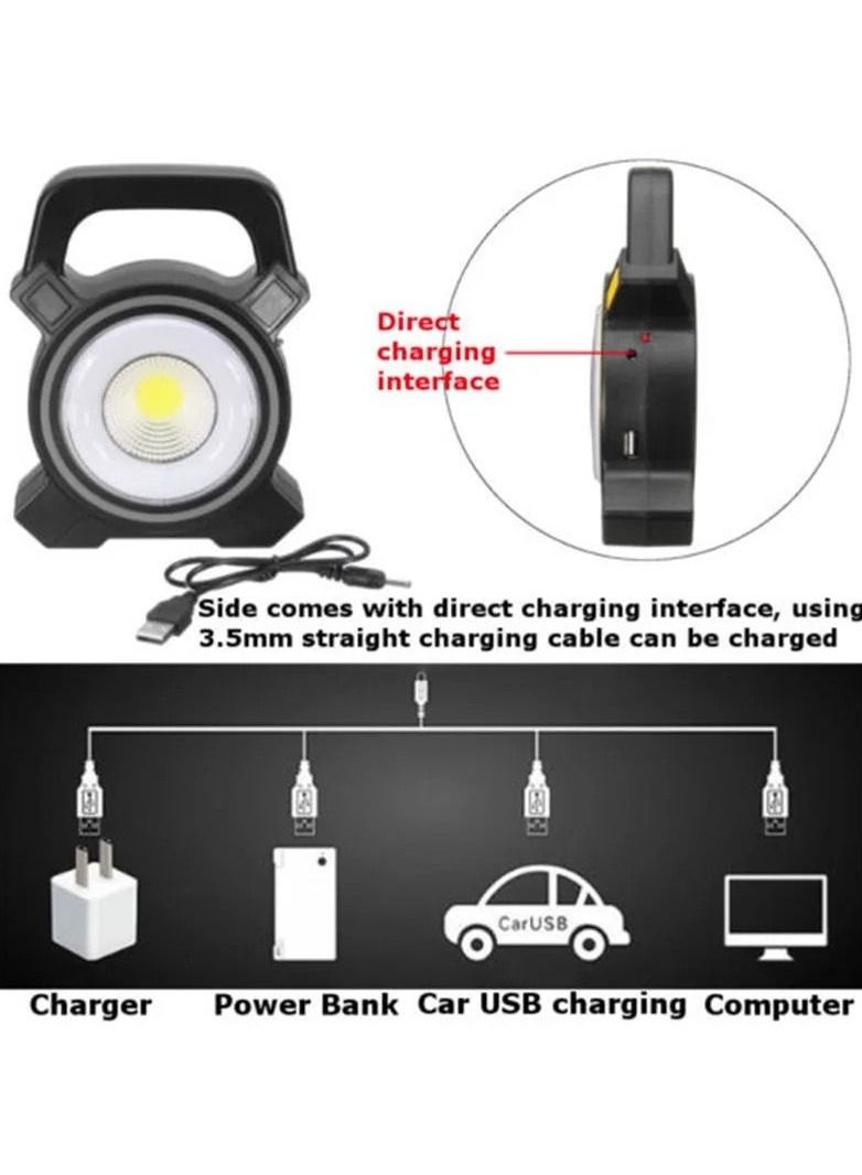 Mini Portable Keychain Light Multi-function COB Camping lamp - Image 4