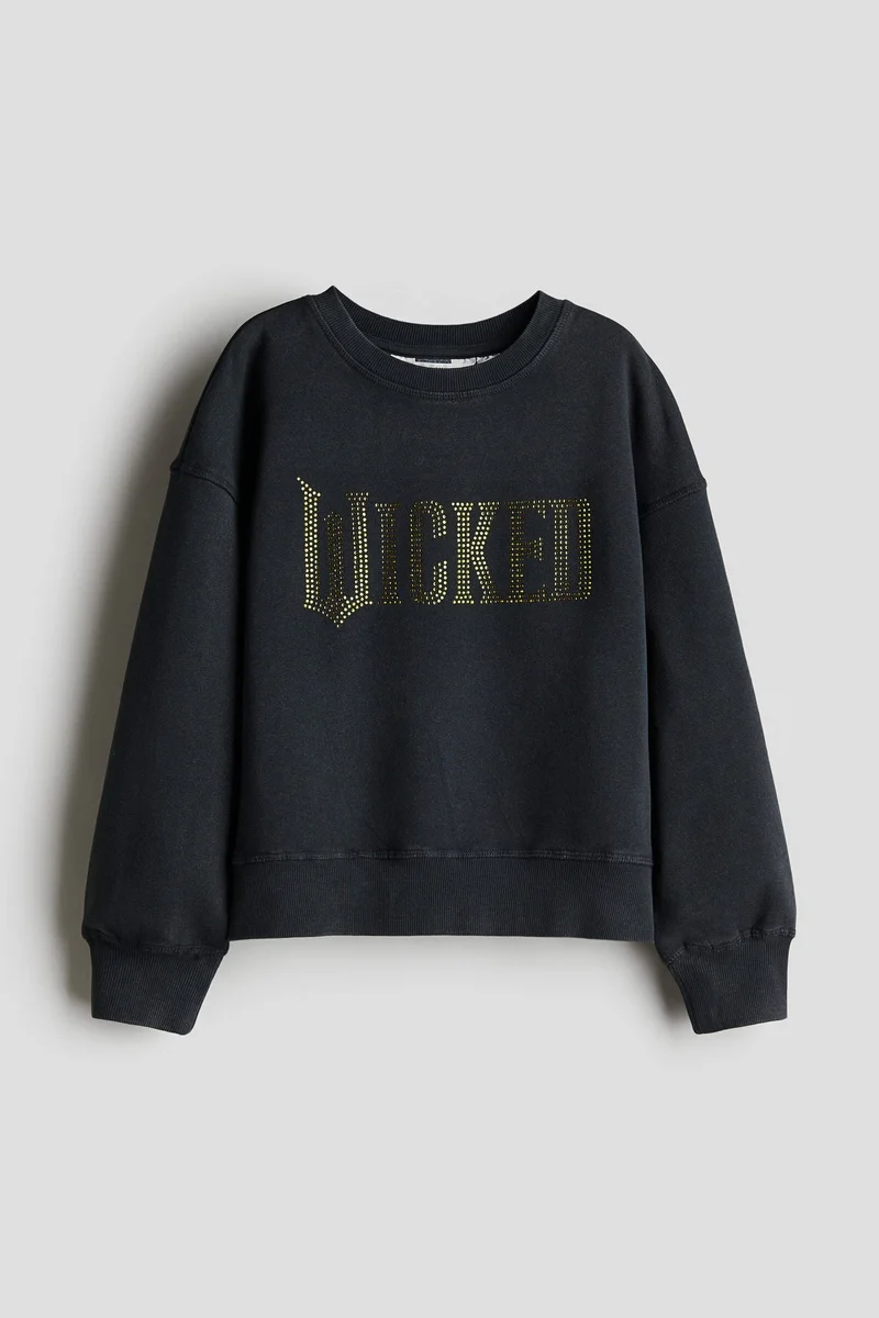 اتش اند ام Embellished sweatshirt