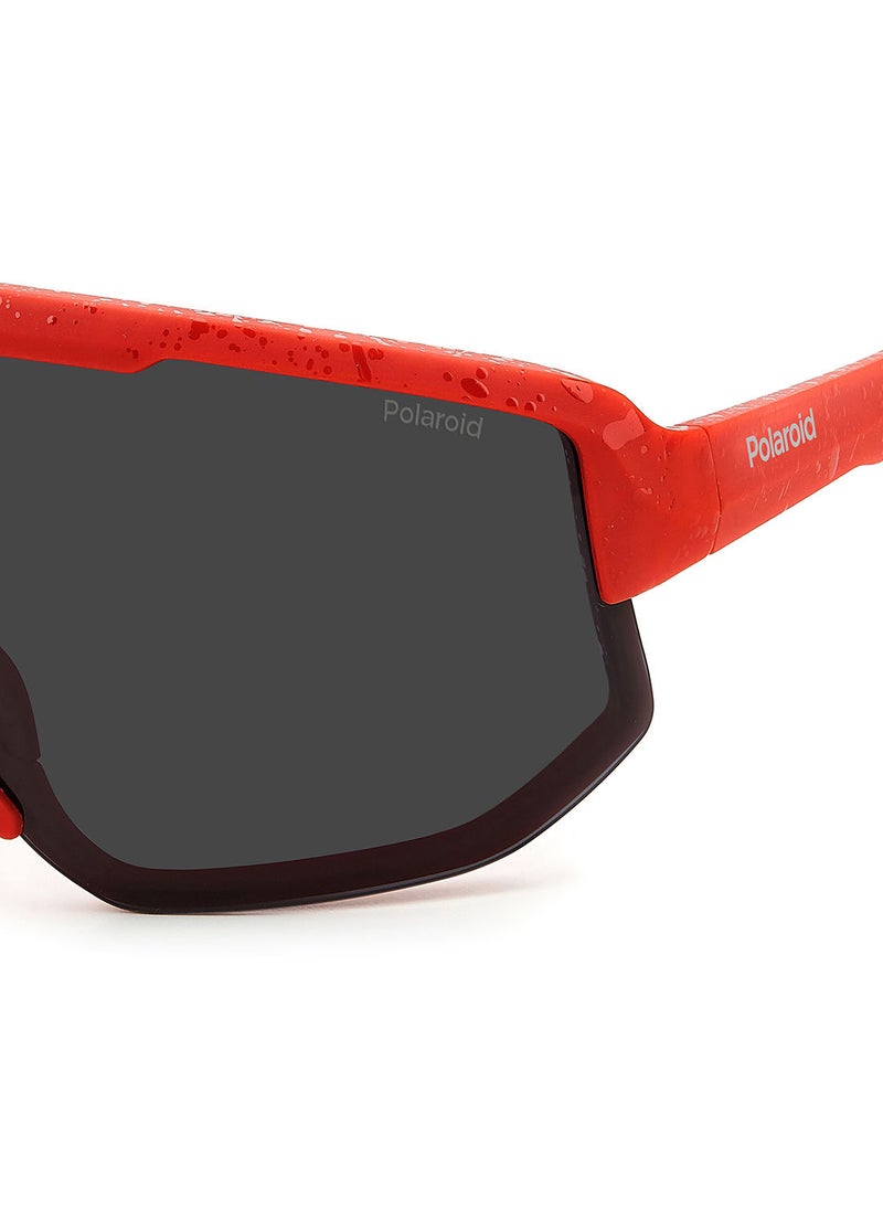 Polaroid Unisex UV Protection Sunglasses - Pld 7047/S Matte Red 99 - Lens Size: 99 Mm  - Image 5