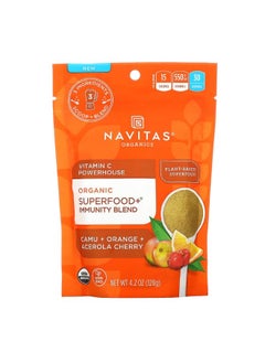 Navitas Organics Organic Superfood Immunity Blend Vitamin C Powerhouse Camu  Orange  Acerola Cherry 4.2 oz 120 g  - Image 1