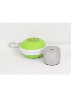 EWA Portable Wireless Mini Speaker with Passive Subwoofer, Enhanced Impactive Bass, Tiny Body Loud Voice, Minimalism Design, Perfect Speaker for Sports, Travel and Home.A103  - Image 1