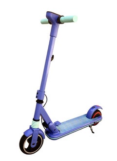 Crony JL019 Kids E-Scooter 150W Motor, 10-14KM/H Speed, 24V/2.5AH Battery, 5-8KM Range, LED Display, 7-Inch Non-Flat Tires, Lightweight & Portable, Easy Folding, Durable Aluminum Alloy Frame, Up to 60KG Capacity, LED Lights, Mobile Phone Holder, Ideal for Ages 6-12, Comfortable Ride, Perfect Gift for Children, Great for Short Commuting, 2-3H Charging Time，Blue  - Image 1