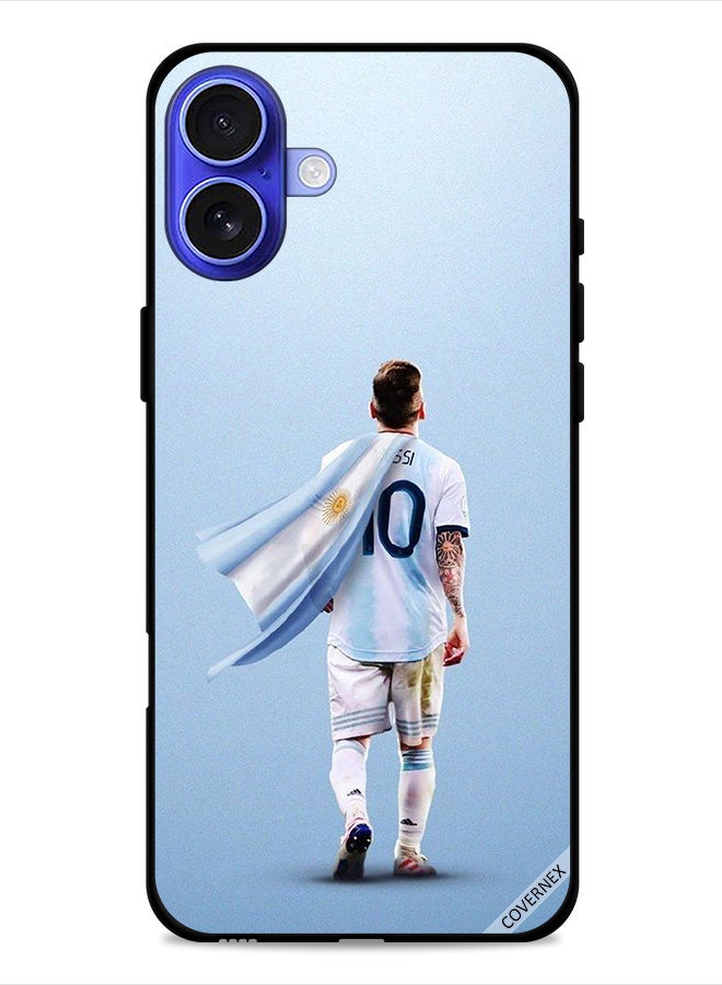 Covernex Apple iPhone 16 Plus Protective Case Cover Leo Messi The Super Man - Image 1