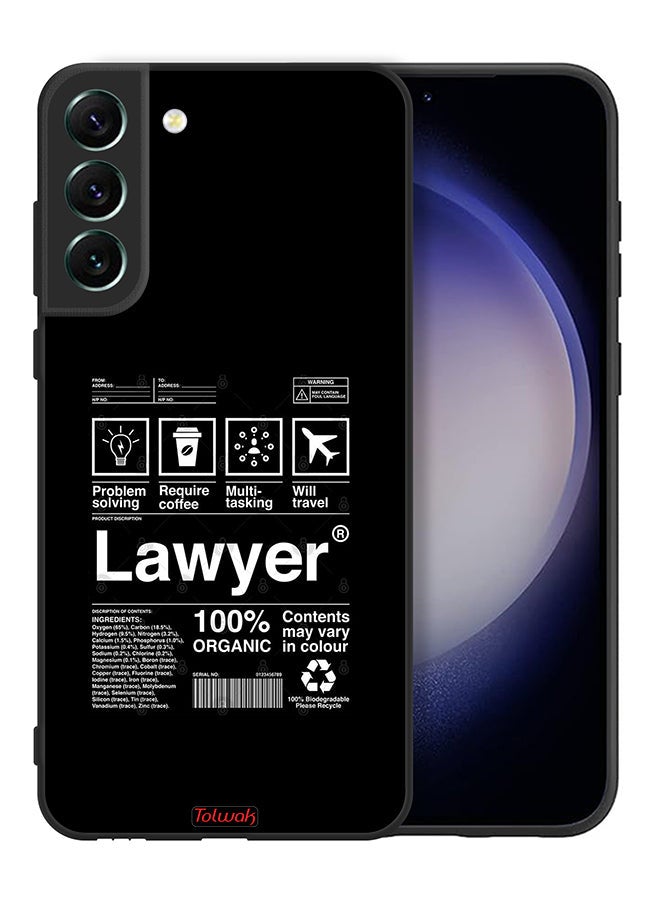 Tolwak Samsung Galaxy S21 Plus 5G Protective Case Cover Lawyer Sticker - Image 2