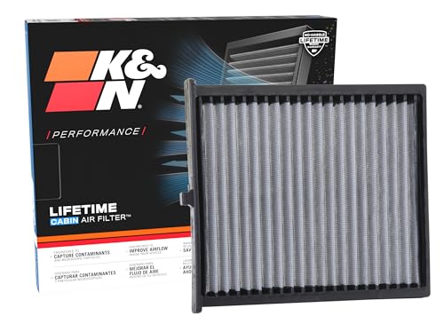 K+N K&N LIFETIME Cabin Air Filter: Premium, Washable, Clean Air for your Cabin: Compatible with 2012-2025 Mazda: 3, 6, CX-5, VF2056 - Image 1
