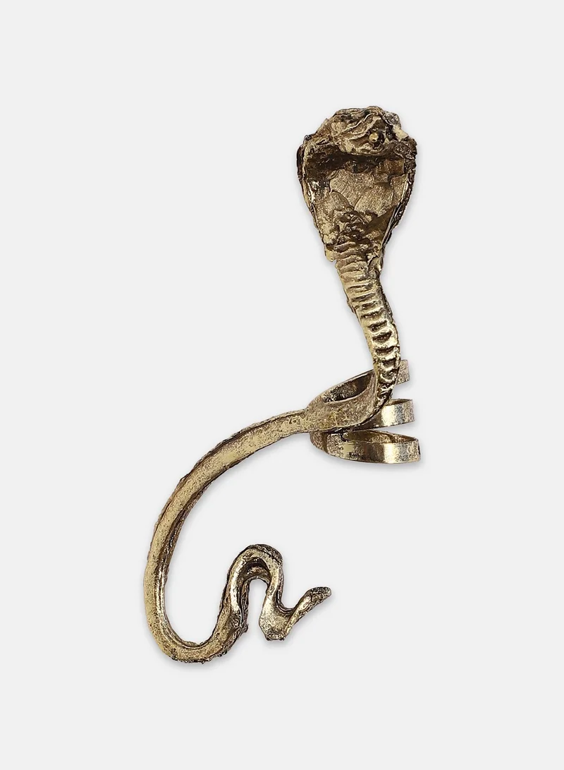 SOHI Snakehead Artificial Cuff Earring Jewellery
