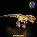 BrickBling LED Light Only Compatible with Lego Dinosaur Fossils Tyrannosaurus rex Creative Lighting Kit Compatible with Lego 76968Not Come with Model RC Version Light - Image 4