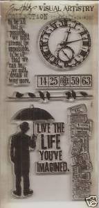 TIM HOLTZ - Visual Artistry Collection Clear Stamps - Lifes Possibilities - Image 5