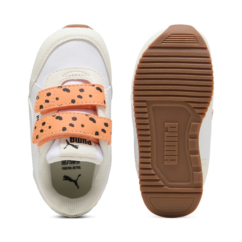 PUMA Adaptor Match Baby Unisex White Sneakers - Image 4