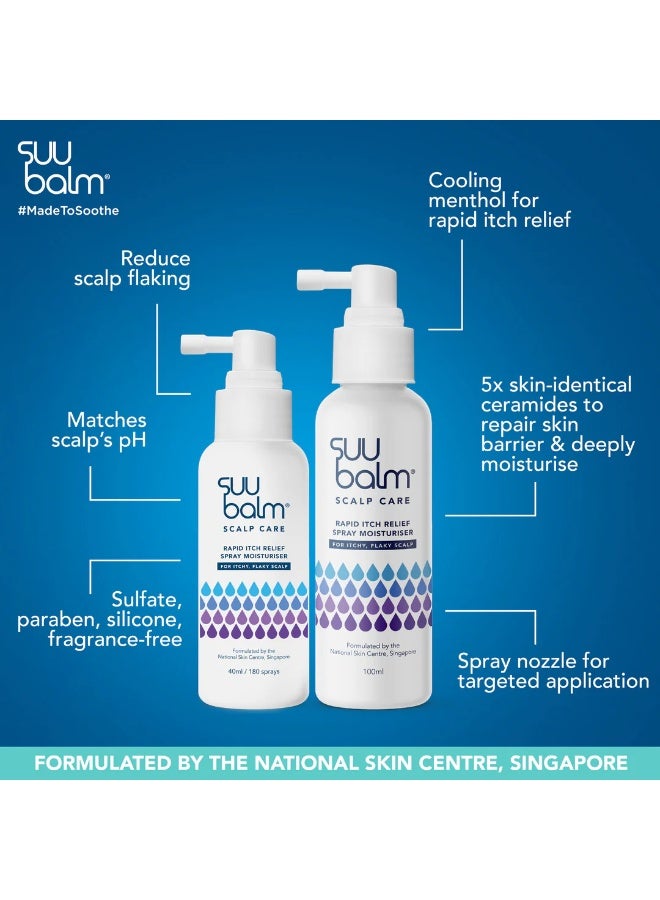 Suu Balm Rapid Itch Relief Scalp Spray Moisturiser - Image 4