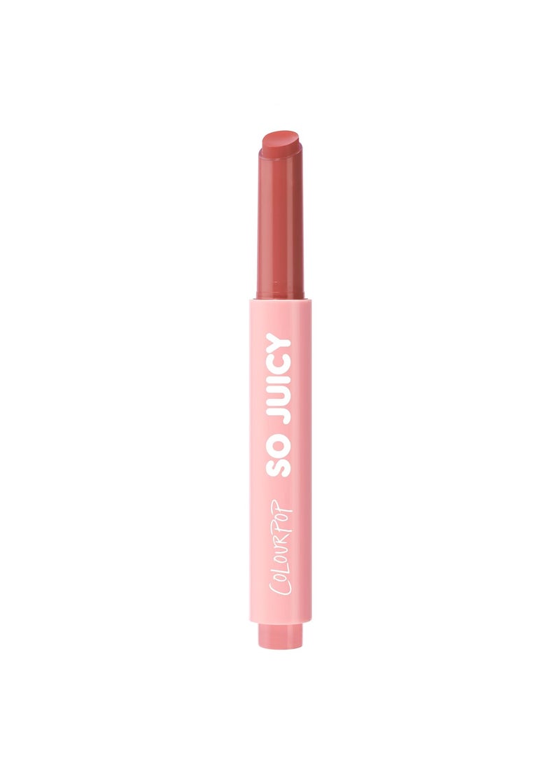 COLOURPOP ColourPop So Juicy Plumping Lip Gloss Balm - Hydrating Lip Gloss & Balm Hybrid with Peptides - Non-Sticky Formula - Visibly Plumps Lips & Delivers Buildable Color - Vacay Mode (0.07 oz) 