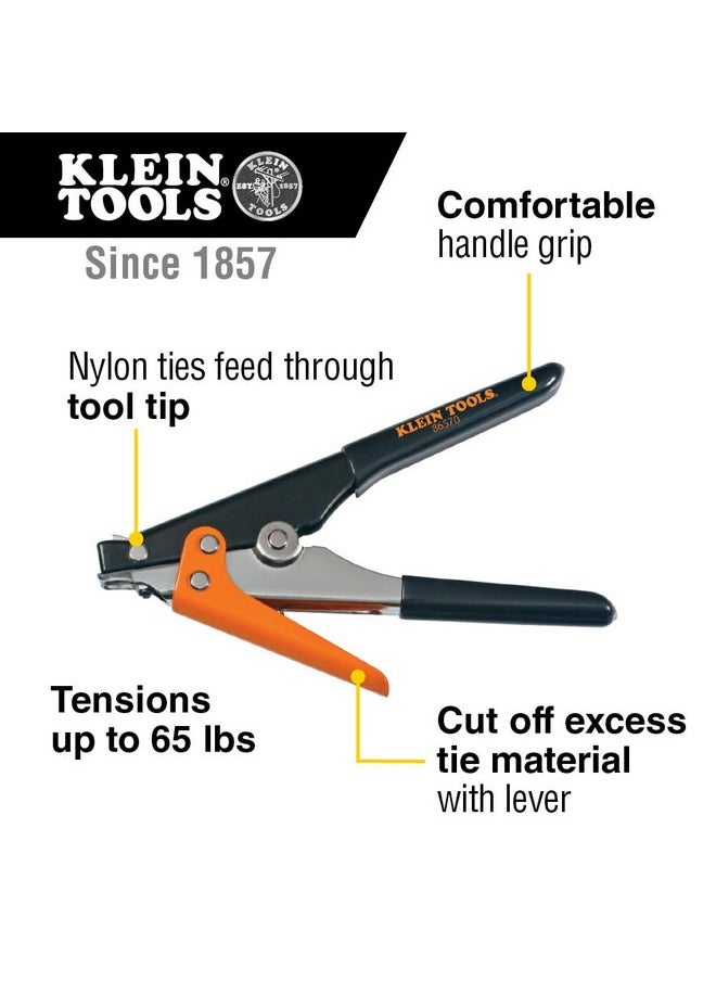 كلاين تولز أداة شد الروابط 86570 من Klein Tools، مناسبة للروابط التي يتراوح وزنها بين 120 و250 رطلاً، وتوفر شدًا يصل إلى 65 رطلاً، ومقابض مريحة.  - Image 1