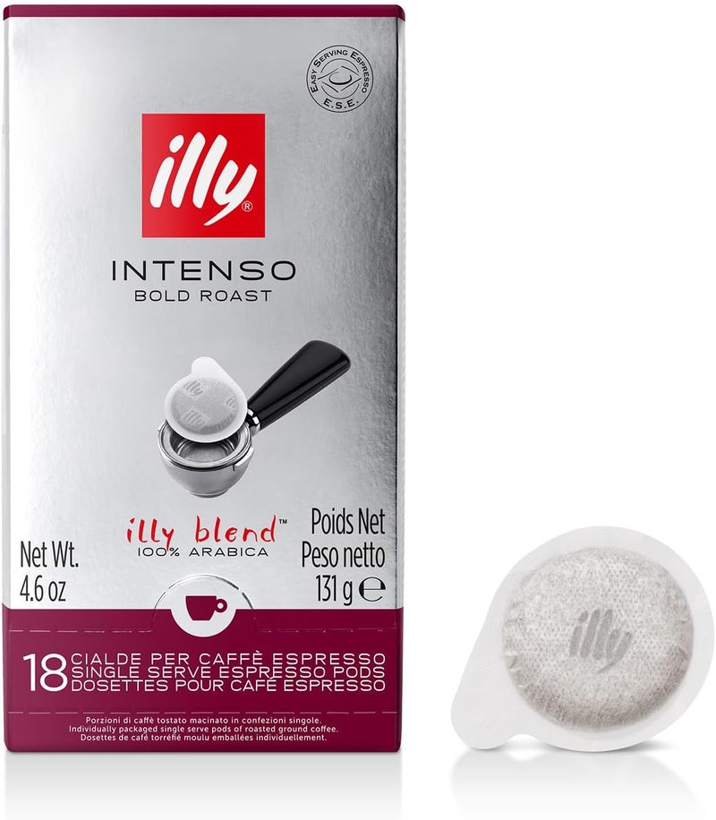 illy E.S.E. Pods Coffee - Intenso Bold Roast - Image 1