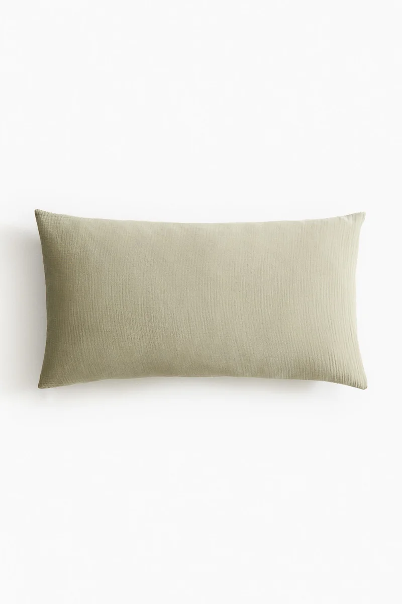 H&M Cotton muslin pillowcase