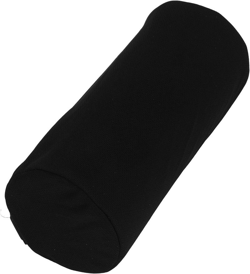 Semme Lumbar Roll Multifunctional Lumbar Roll Pillow with Strap for Back Support Cylinder Waist Support Pillow for Pregnancy and Office Use (Black) - Image 2