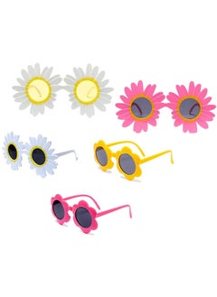 Sweet seven 5pcs Party Sunglasses - Funny Eyeglasses for Costume Parties and Photo Props - Novelty, Funky, and Fancy Dress Accessories  - Image 1