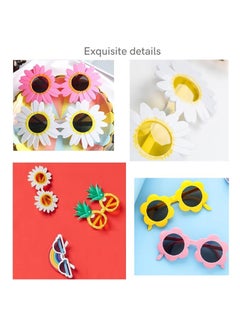Sweet seven 5pcs Party Sunglasses - Funny Eyeglasses for Costume Parties and Photo Props - Novelty, Funky, and Fancy Dress Accessories  - Image 2