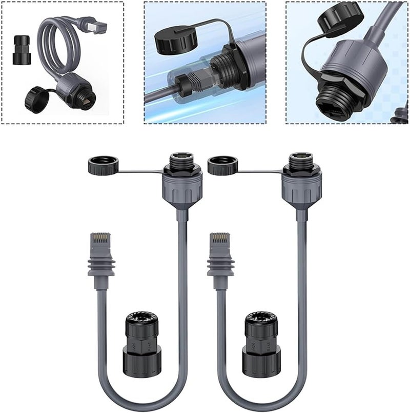 Waterproof Ethernet Adapter Cable For Starlink V3 Gen 3 Standard And Mini 2PCS - Image 3