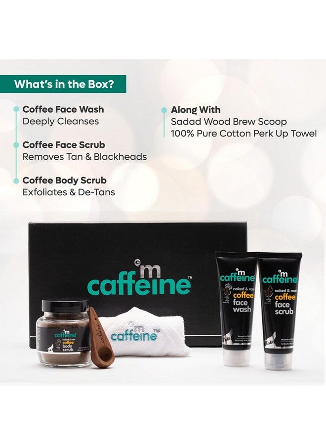 MCaffeine Moment Gift Set For Men And Women With Natural Skin Care Products | Wedding Gifts For Couples | Best Gift To Pamper Your Loved Ones | For Him/Her | Cousin Birthday Anniversary Gift | Premium & Luxurious Gift Box  - Image 1