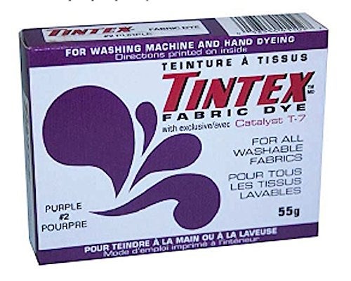 TINTEX Lot of 1 Tintex Brand Purple Fabric Dye 2 - Image 4