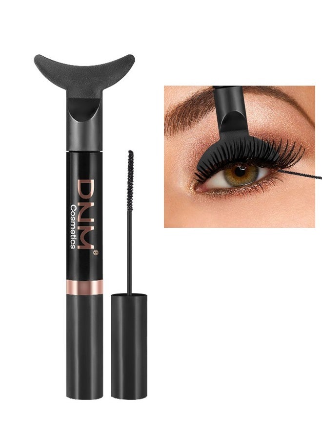 DNM Black Mermaid Mascara Waterproof, Luxuriously Longer, Thicker, Voluminous Eyelashes, Long-Lasting, Dramatic Extension, Hypoallergenic Formula  - Image 1