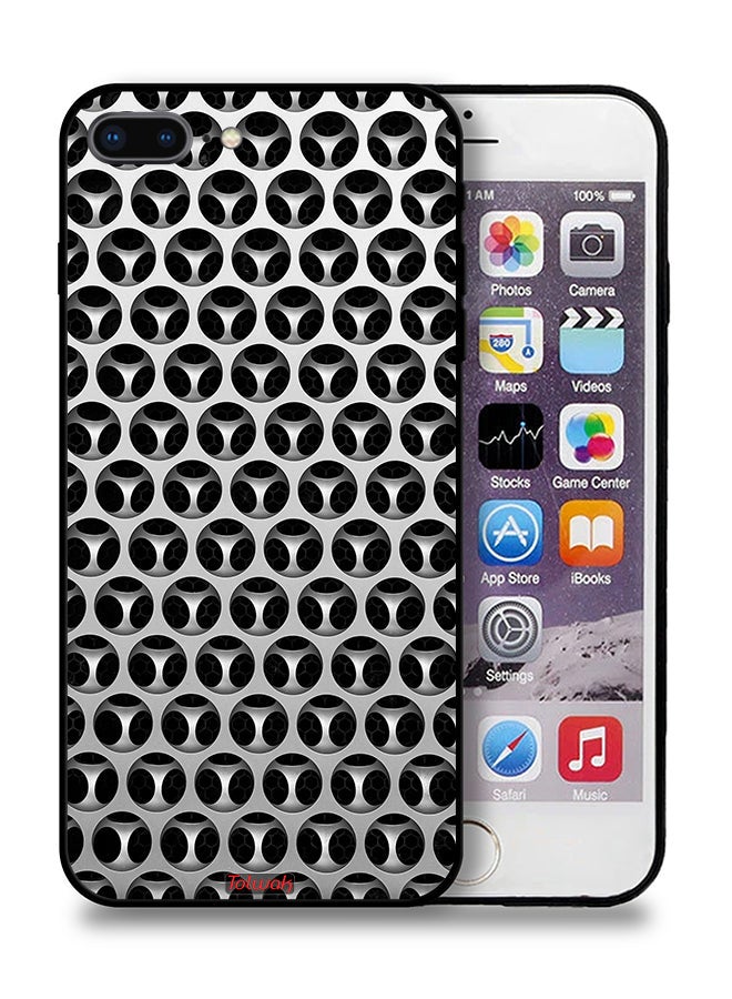 Tolwak Apple iPhone 8 Plus Protective Case Horology Hands Pattern - Image 1
