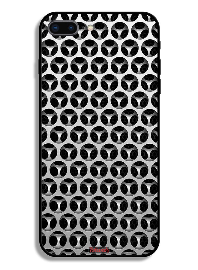 Tolwak Apple iPhone 8 Plus Protective Case Horology Hands Pattern - Image 2
