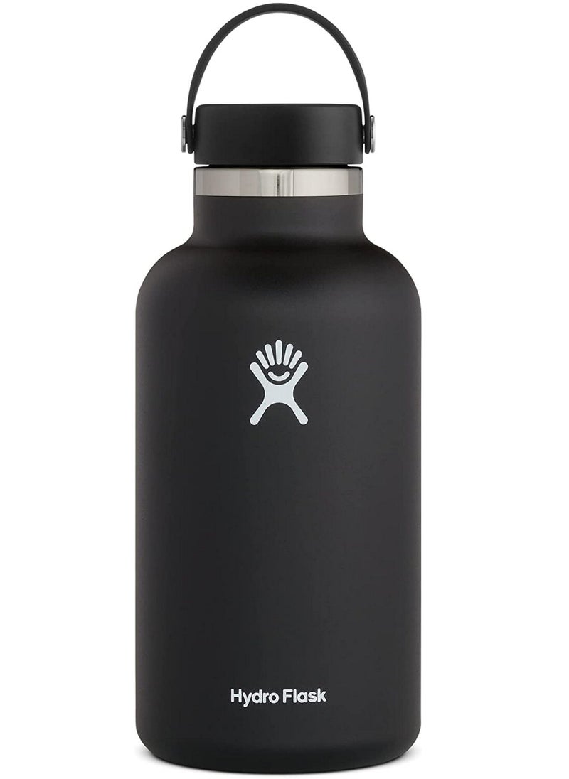Hydro Flask Vacuum Bottle Wide Mouth 1.9L Black  - Image 1