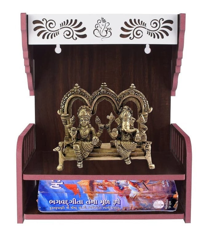 HANDMADE BEAUTIFUL WOODEN TEMPLE HOME TEMPLEPUJA MANDIRWALL HANGING AND TABLE TOP HOME MANDIR TEMPLE HOME DECOR BEAUTIFUL WOODEN TEMPLE BY 579