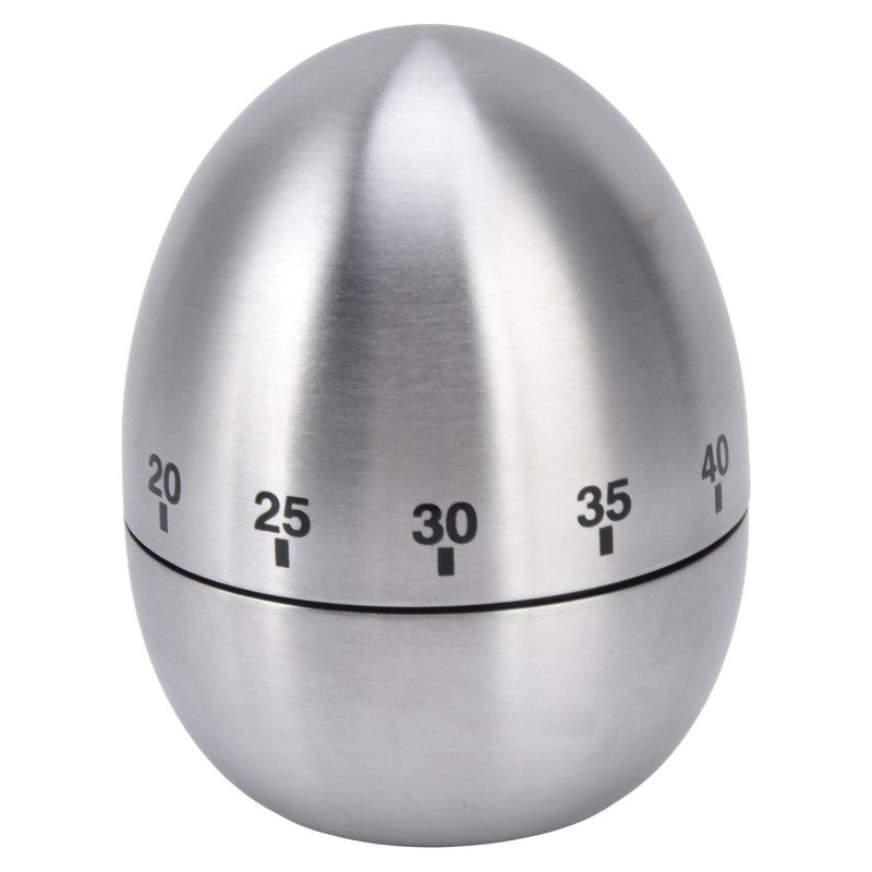Cooking Timer Egg Shaped Clear Scale Design Manual Mechanical 60 Minutes Kitchen Baking Timing Reminder - Image 3