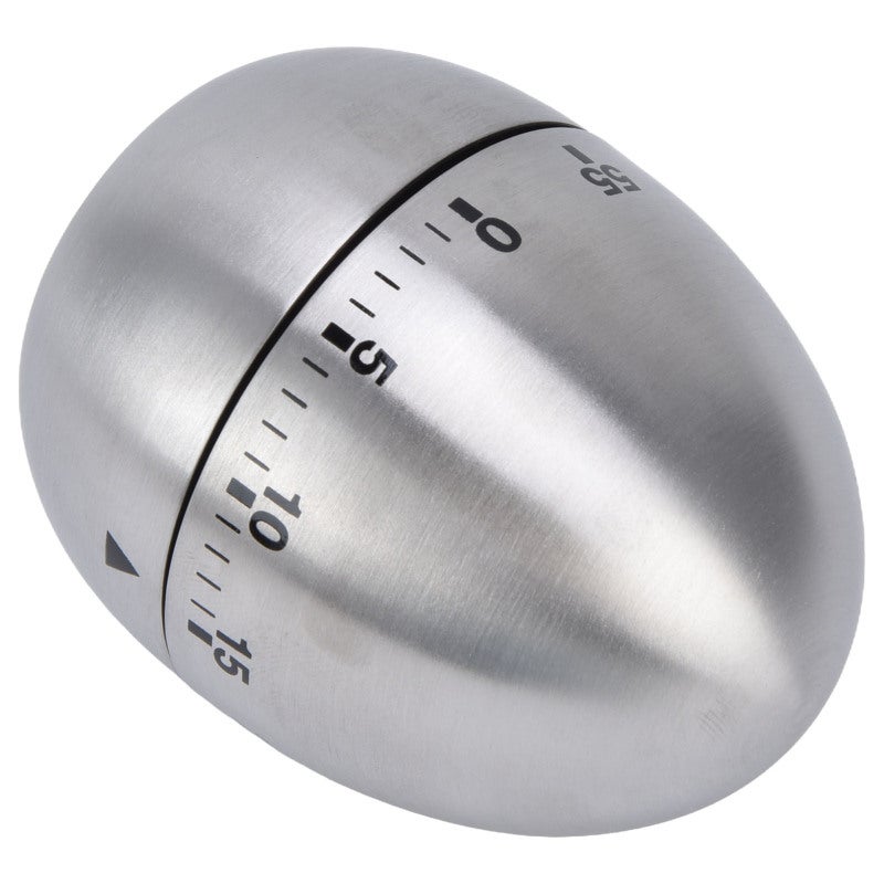 Cooking Timer Egg Shaped Clear Scale Design Manual Mechanical 60 Minutes Kitchen Baking Timing Reminder - Image 5