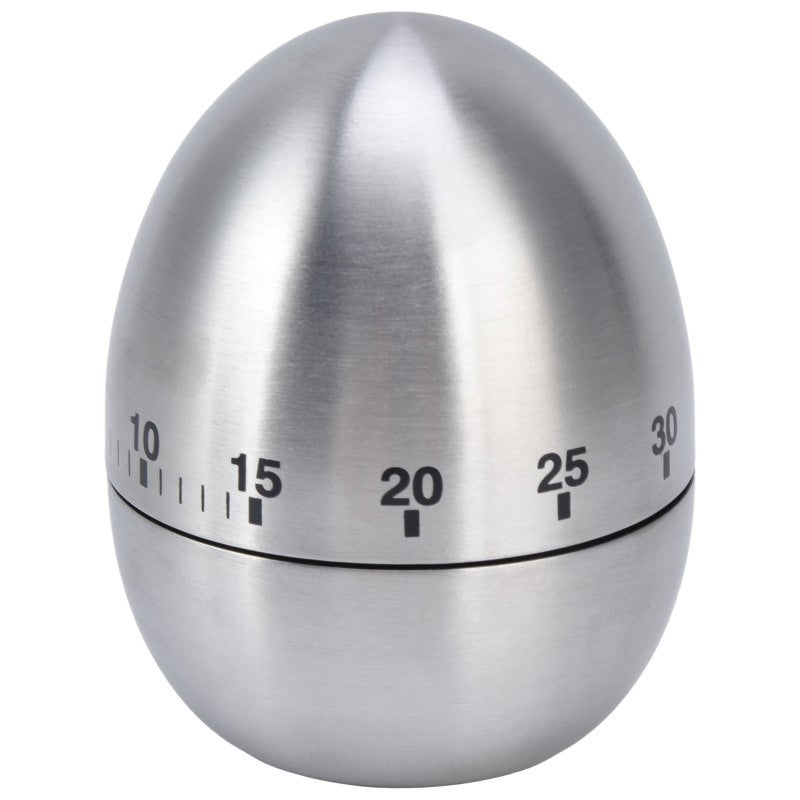Cooking Timer Egg Shaped Clear Scale Design Manual Mechanical 60 Minutes Kitchen Baking Timing Reminder - Image 2